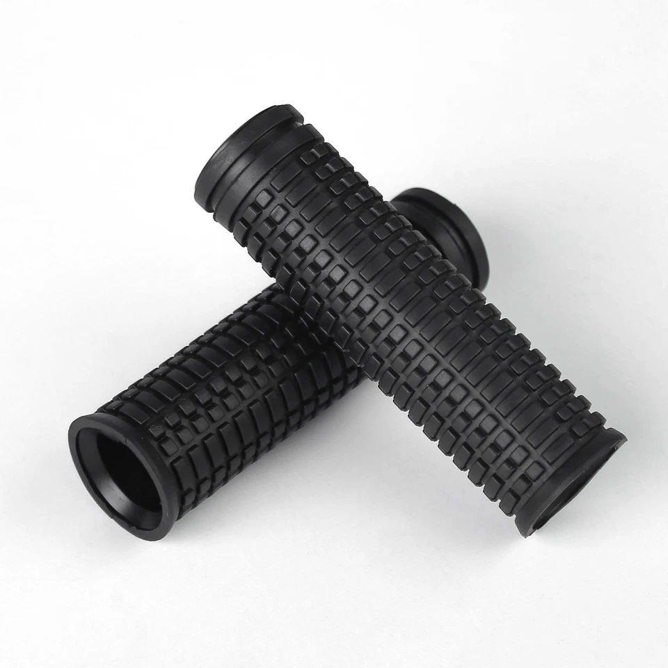1 Pair Black MTB BMX Bike Cycling Anti-Slip Handlebar Rubber Grips - Image 1 of 4