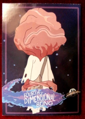 RICK AND MORTY - Season 2 - Card C08 - 4th Dimensional Being - Cryptozoic 2019 - Image 1 of 2