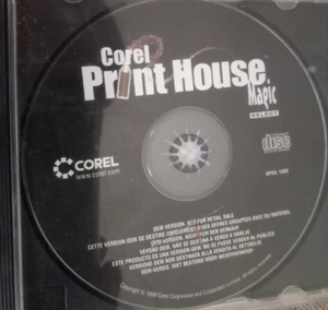 Vintage 1999 Corel Print House Magic - Picture 1 of 2