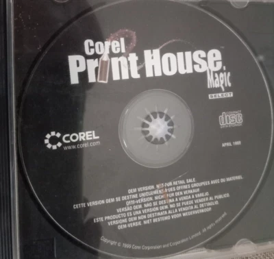 Vintage 1999 Corel Print House Magic - Image 1 of 2