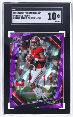 2023 Panini National Convention VIP Gold Packs Bryce Young /50 SGC 10 Rookie RC - Image 1 of 2