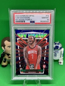 2023-24 Donruss Optic Cam Whitmore My House Purple Prizm Rookie RC PSA 10 - Bild 1 von 2