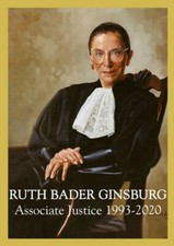 RUTH BADER GINSBURG TRADING CARD