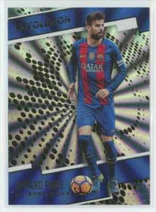 Panini Revolution Soccer 2017 Gerard Piqué Sunburst Parallel FC Barcelona ##186 - Imagen 1 de 2