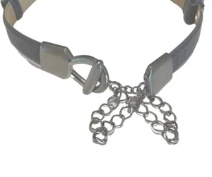 NEW Fashion Adjustable PU Leather Gray Ladies Dress Belts Skinny Thin 22"-39" - Picture 1 of 8