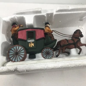 Dept 56  Heritage Village, Dover Coach, Horse Drawn Carriage 1988 Vintage  - Picture 1 of 6