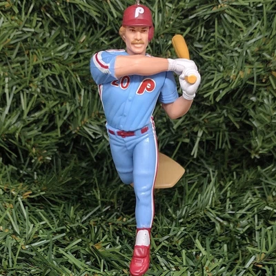 PHILADELPHIA PHILLIES Ornaments Mike Schmidt + Christmas Tree MLB Unique Gift - Image 1 of 4