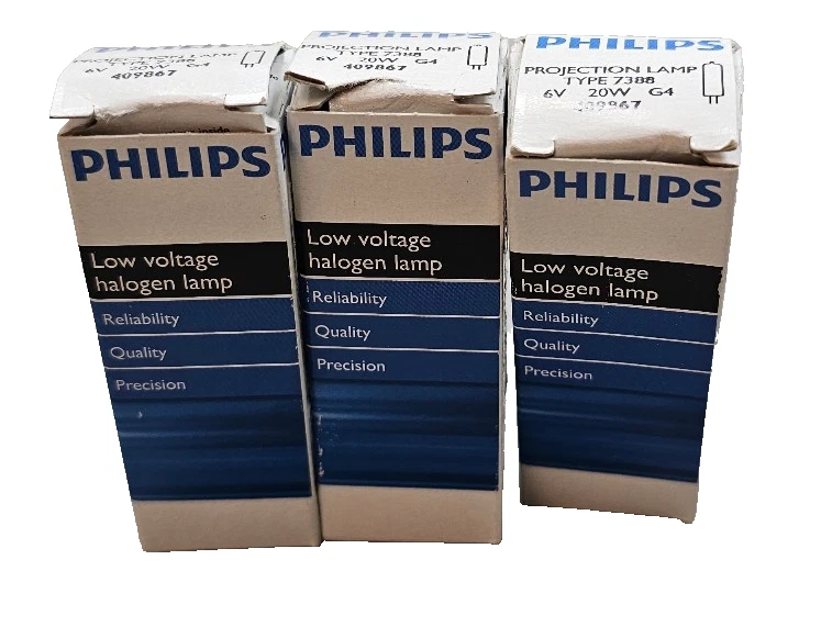Philips 7388 20w G4 6v Projection Lamp