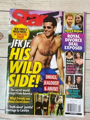 Star July 21, 2025 Magazine JFK Jr. his wild side Harry & Meghan Justin Katy Foto 1 de 2