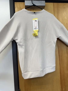 LazyPants Unisex Sweatshirt mit Rundhalsausschnitt, cremefarben, Größe S/M/L/XL - Bild 1 von 4