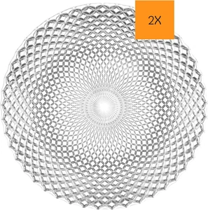 Spiegelau & Notte Uomo, Cristallo Vetro, Rumba Set Di Sottopiatti - Foto 1 di 12