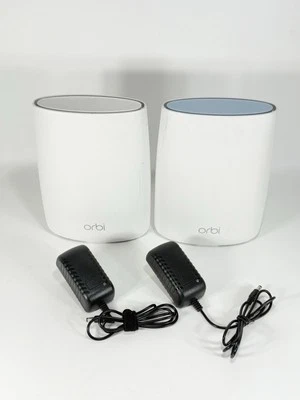 NETGEAR Orbi RBS50v2 AC3000 Satellite WiFi Extender & RBR50v2 Router Mesh - Image 1 of 4