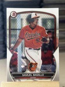 2023 Bowman Draft Samuel Basallo #BD-179 (RC) - Baltimore Orioles - Picture 1 of 2