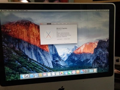 Apple iMac A1224 20" Desktop Computer - A1224 Tested Works No Power Cord READ - Image 1 of 4