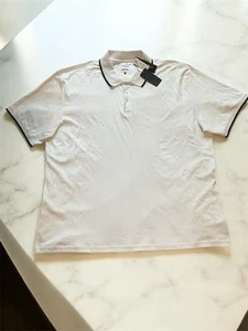 Polo bianca Briani Uomo nuova con etichetta taglia 4XL - Foto 1 di 11