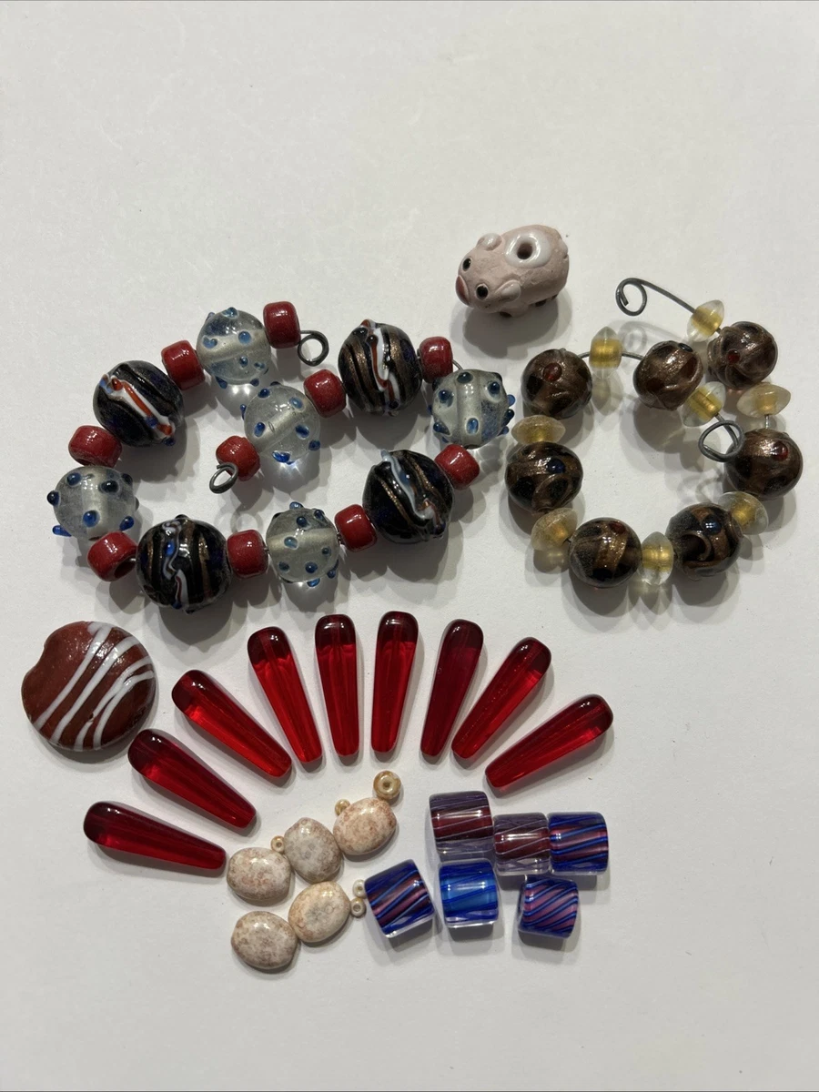 Las Mejores Ofertas En Cristal De Murano Talla 12 Redondo 12.9 Mm Cuentas Para Hacer Joyas | EBay
