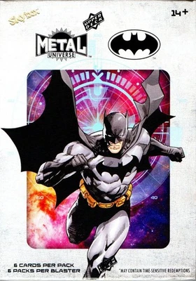 2025 Upper Deck Skybox BATMAN Metal Universe Trading Cards Blaster Box - Image 1 of 4