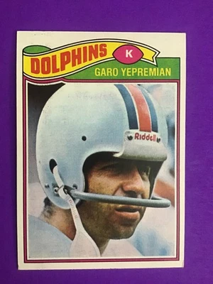 1977 TOPPS FOOTBALL SET BREAK CARD #   255 Garo Yepremian - Image 1 of 2