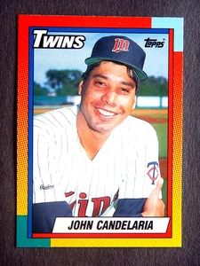 John Candelaria #18T Topps Traded 1990 Baseballkarte (Minnesota Twins) - Bild 1 von 2