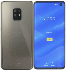FUJITSU Arrows 5G F-51A Titanium Silver 128 Go Docomo débloqué Android d'occasion - Photo 1 sur 5