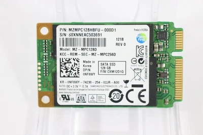 Samsung 128GB mSATA SSD (MZ-MPC128D) – Solid State Drive - Image 1 of 2