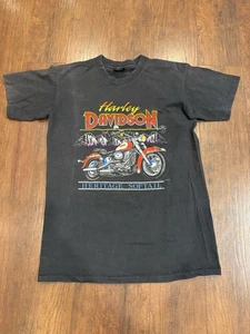 Vintage 1990s Harley Davidson Heritage Softail Single Stitch Tshirt Men’s Large - Picture 1 of 13