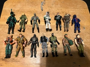 Modern Vintage - 2010s GI Joe Action Figure Lot Night Viper Cobra Commander Duke - Picture 1 of 9