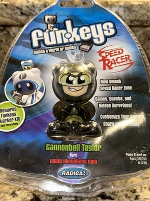*NEW*  Radica UB Funkeys Speed Racer Cannonball Taylor Figure - OOP Very Rare - Image 1 of 2