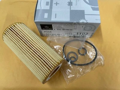 Kit de filtro de aceite de motor genuino Mercedes-Benz CL G S SL AMG ¡NUEVO 2751800009!!! Foto 1 de 3