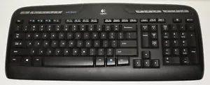 Genuine Vintage Logitech Computer Wireless Keyboard Model MK300 - No Receiver - Picture 1 of 5