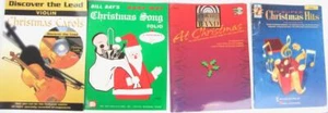 4 Song Books Flute Violin C instruments Christmas Hits and Carols - Picture 1 of 13