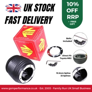MOMO Steering Wheel Hub / Boss Kit Compatible With MR2 Roadster All Year - Picture 1 of 2