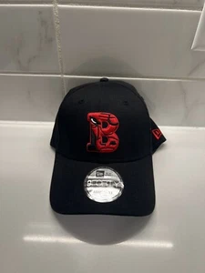 New Era 9FORTY Chicago Bulls Team Logo Infill “B” Adjustable Strapback Hat Cap - Picture 1 of 4