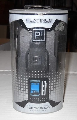 Smartcase y funda negra platino #BTC20SB para BlackBerry Torch 9800, NUEVO Foto 1 de 2