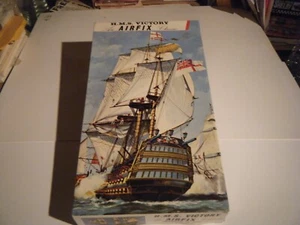 RARE SEALED CLASSIC 1965 AIRFIX 1/180 1765 British HMS VICTORY Sailing Warship - Bild 1 von 18