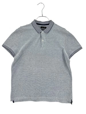 Camiseta polo gris informal Massimo Dutti para hombre talla L Foto 1 de 4