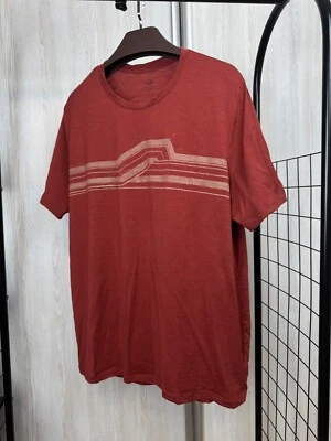 Icebreaker Borgoña Falla Línea Senderismo Exterior Lana Camiseta Foto 1 de 4