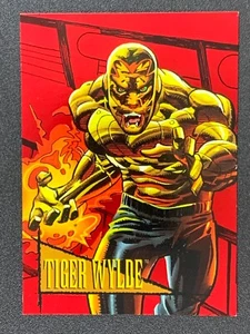 Tiger Wylde 2099 #9 Skybox Marvel Universe 4 Red Foil 1993 - Picture 1 of 2