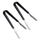  2 Pcs Metal Ice Tongs Mini Candy Stainless Steel Clip Buffet Pliers