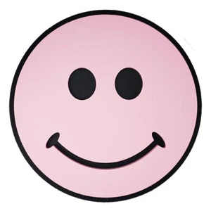 Smiley Face Novelty 3D Sign - Pink - Picture 1 of 4
