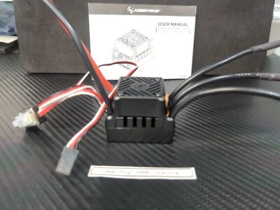 Hobbywing 10BL80 G2 80A 1/10 RTR sem sensor ESC sem escova para carro de controle remoto caminhão 2-3S  - Imagem 1 de 4