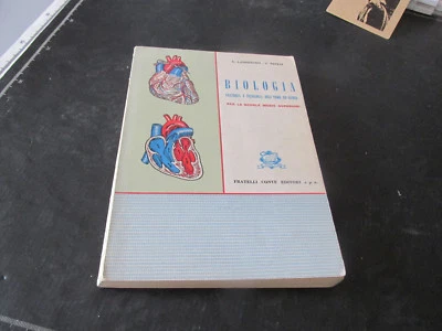BIOLOGÍA Anatomía Y Fisiología Del Hombre E Higiene De G Lambertini S Testai - Imagen 1 de 4