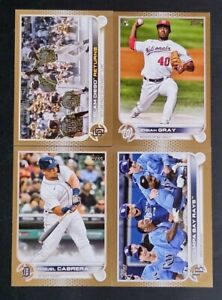 2022 Topps Series 1 GOLD BORDER (#'d/2022) with Rookies You Pick the Card