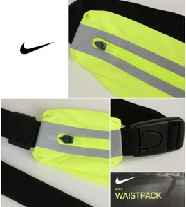 Nike Waistpack Unisex Running Belt Sport Fitness Slim Storage Adjustable Reflect - Picture 1 of 15