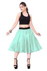 Bliss Color Satin Midi Skirt For Girls Belly Dancer Skirt Party Wear Skirt S24