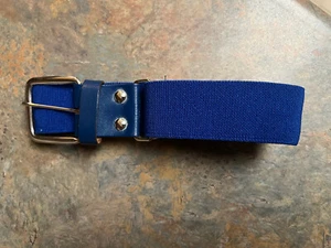 CHAMPRO YOUTH 1.50 WIDE ADJUSTABLE 18”-34” BASEBALL SOFTBALL BRUTE BELT, BLUE - Picture 1 of 7