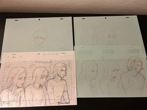 Anime Genga not Cel Tokyo Ghoul 11 pages - Picture 1 of 2