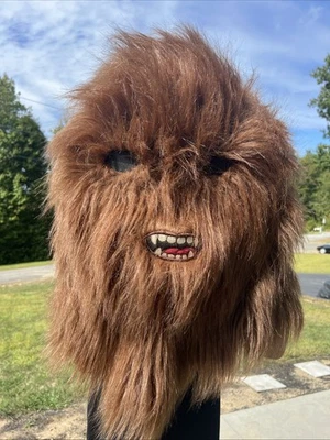 Маска Чубакки из Star Wars Chewie Mask Rubies Supreme Collector Maskimal для Хэллоуина - Изображение 1 из 3