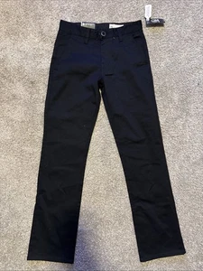 Volcom Youth Boys Black Frickin' Chino Pants Size 10 NWT - Picture 1 of 4