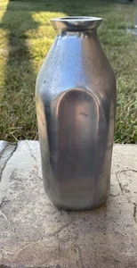 Vintage Milchflasche aus Metall, dekorative Vase - Bild 1 von 6